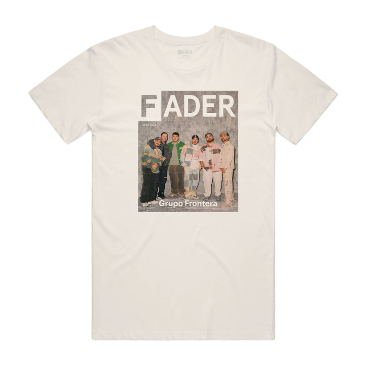 Grupo Frontera / The FADER Cover Tee - Vintage White