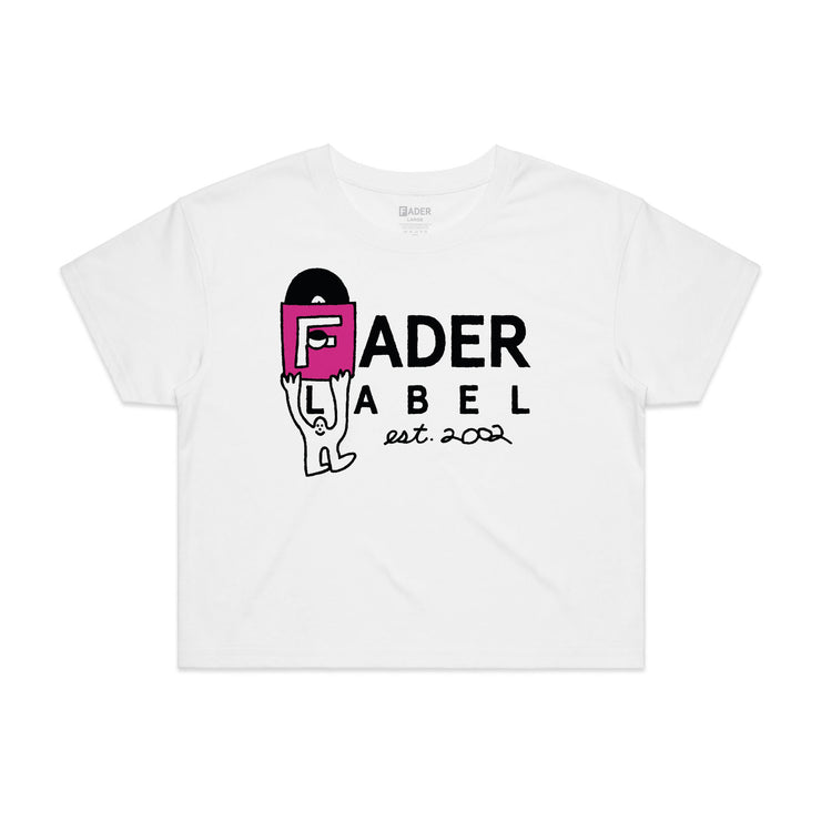 FADER Label Est. 2002 Crop Tee