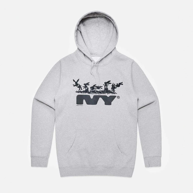 James Ivy Heather Gray Hoodie – The FADER