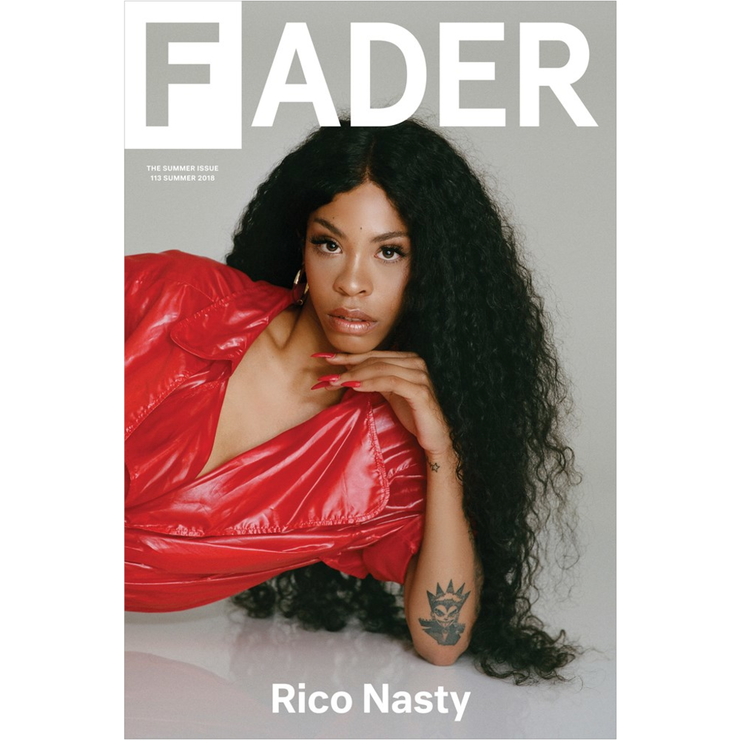 Rico Nasty poster featuring the cover artwork of The FADER Issue 113