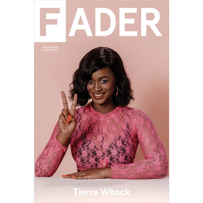 Tierra Whack poster featuring the cover artwork of The FADER Issue 115