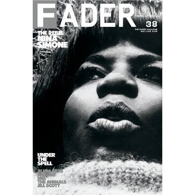 Nina Simone poster featuring the cover artwork of The FADER Issue 38.