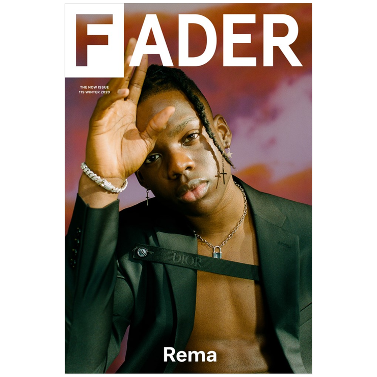 Rema / The FADER issue 119 Cover Poster 