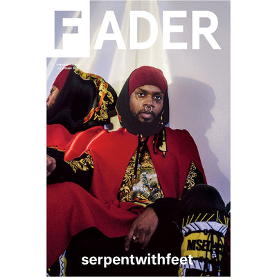 serpentwithfeet poster featuring the cover artwork of The FADER Issue 112 (Red).