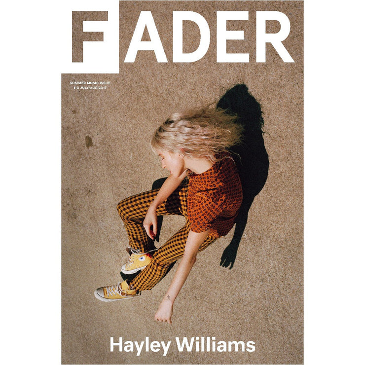 Hayley Williams poster of cover artwork of The FADER Issue 110
