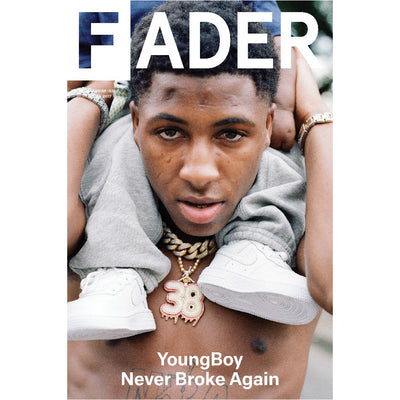  YoungBoy Never Broke Again poster featuring the cover artwork of The FADER Issue 111
