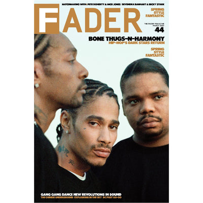 Bone Thugs N Harmony poster- the cover of The FADER issue 44