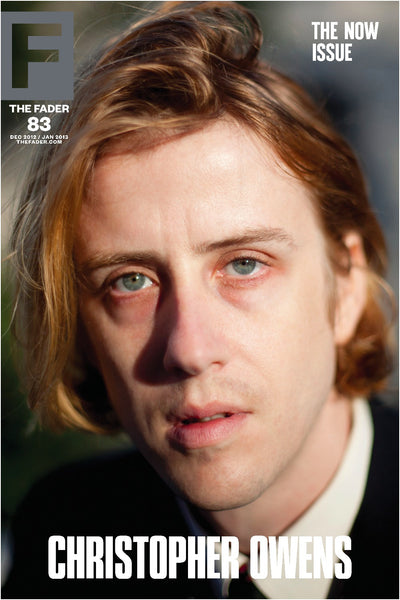 Christopher Owens / The FADER Issue 83 Cover 20" x 30" Poster - The FADER
