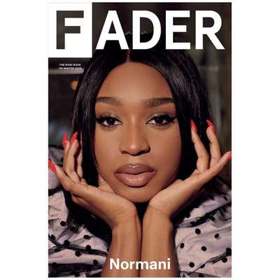 Normani poster featuring the cover artwork of The FADER Issue 119