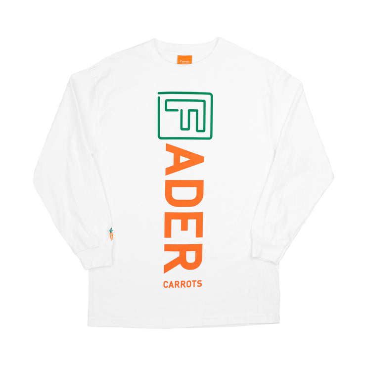 The FADER x Carrots Long Sleeve Shirt (White) - The FADER
 - 1