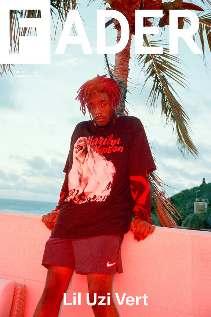 Lil Uzi Vert poster- the FADER magazine issue 108 cover