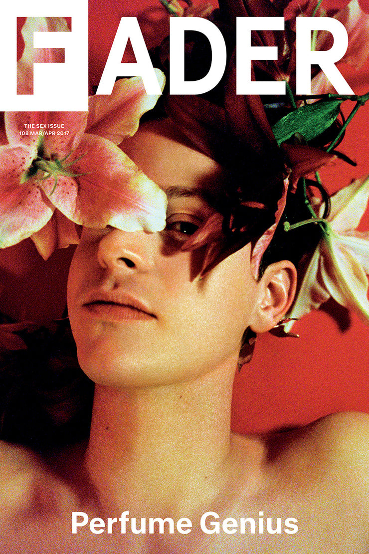 Perfume Genius/ The FADER issue 108 cover poster 
