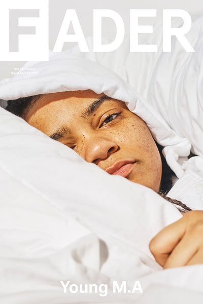 Young M.A poster featuring the cover artwork of The FADER Issue 108