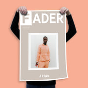 J Hus poster of The FADER magazine issue 109 cover