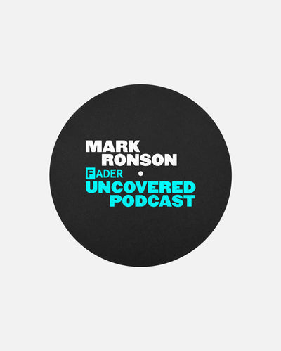Mark Ronson FADER Uncovered Podcast record slip