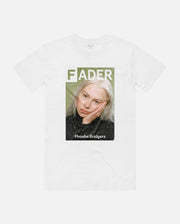 white tee with Phoebe Bridgers / The FADER issue 114 cover