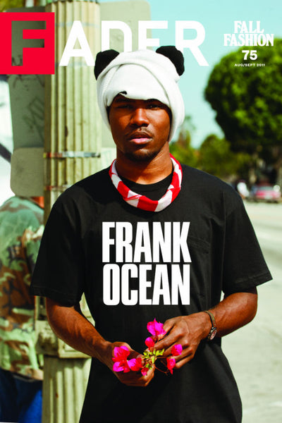 Frank Ocean / The FADER Issue 75 Cover 20" x 30" Poster - The FADER
