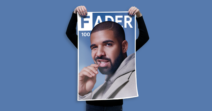 Drake / The FADER Issue 100 Cover 20 x 30 Poster