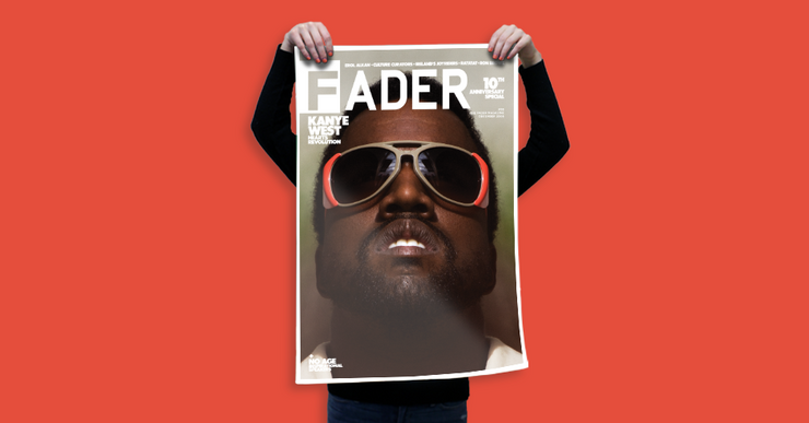 Kanye West / The FADER Issue 58 Cover 20 x 30 Poster