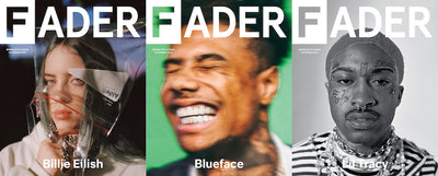 the FADER magazine issue 116 cover Billie Eilish / Blueface / Lil Tracy