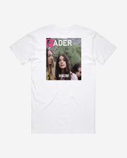 Haim cover of the FADER magazine issue #86 on white t-shirt