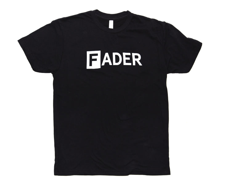 The FADER Tee (Black) - The FADER
