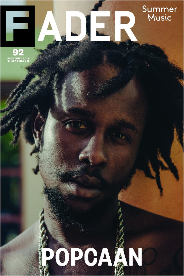 Popcaan / The FADER Issue 92 Cover 20" x 30" Poster - The FADER
