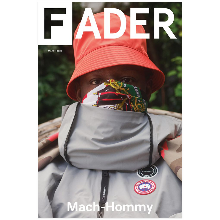 MACH-HOMMY / THE FADER MARCH 2023 COVER 