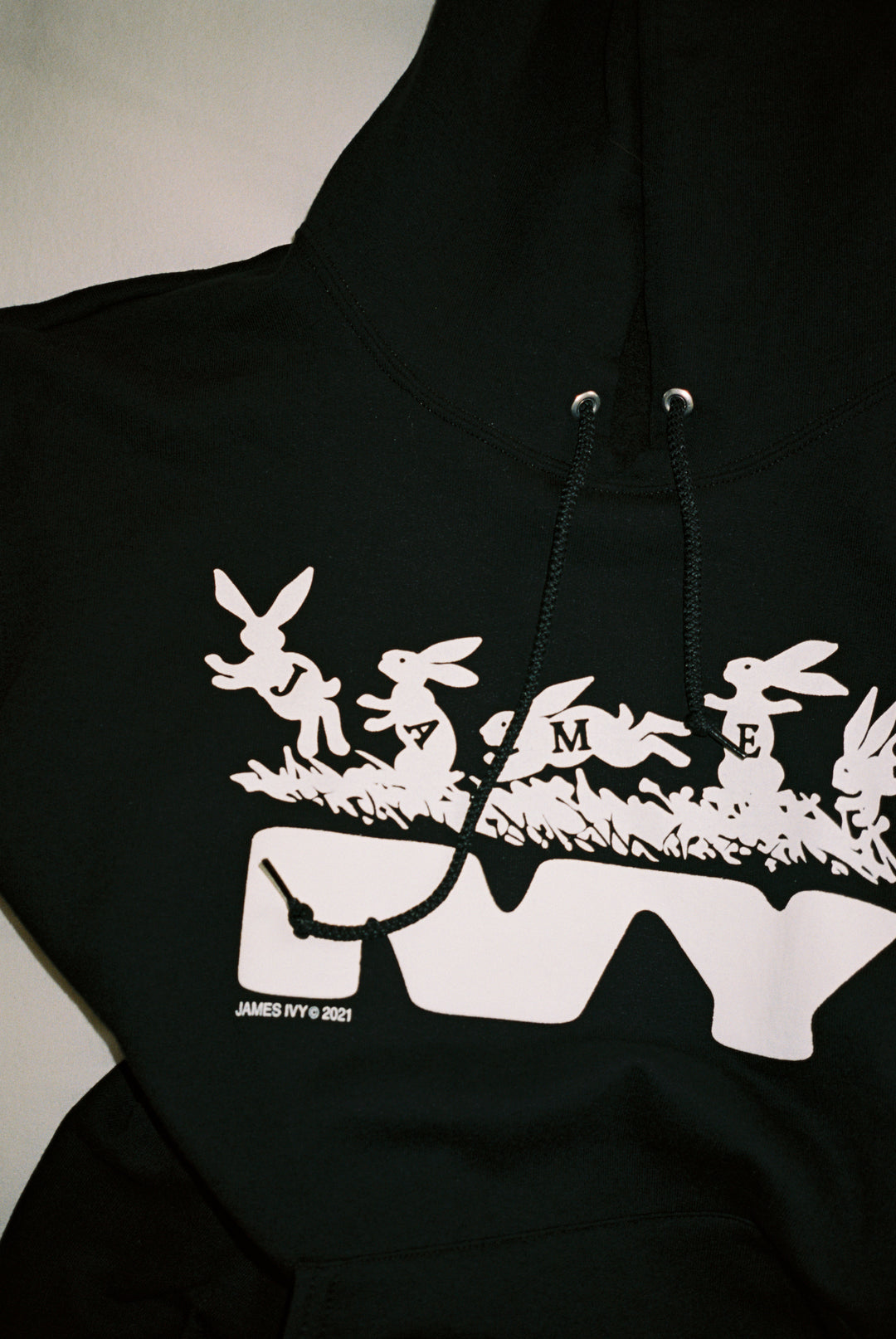 James Ivy Black Hoodie – The FADER